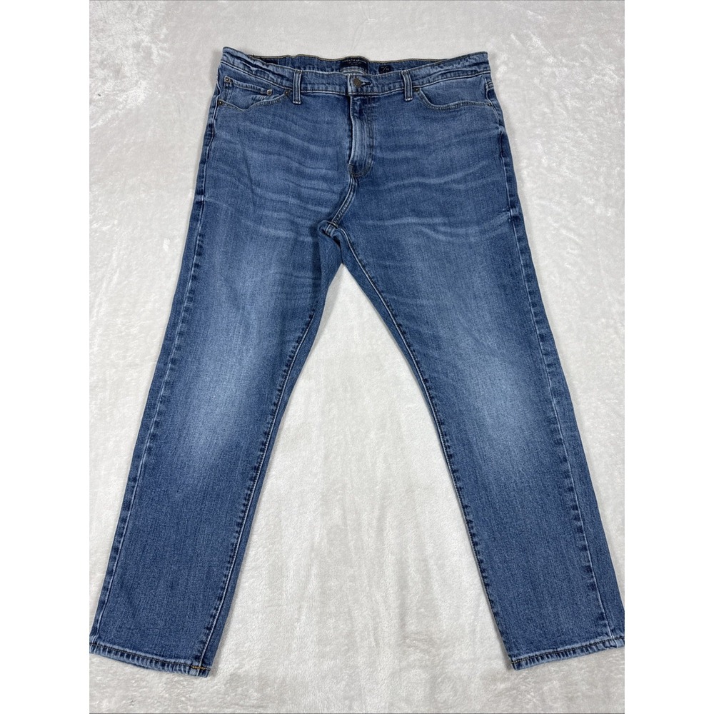Lucky Brand Jeans Men's 40X30 Blue 410 Athletic Slim Stretch Preppy Rustic Wear